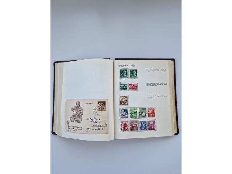 1849/1989, meist gestempelte und teils ungebrauchte Sammlung in sieben “Sprechendes Behrens” Alben, ab Altdeutschland, Koloni