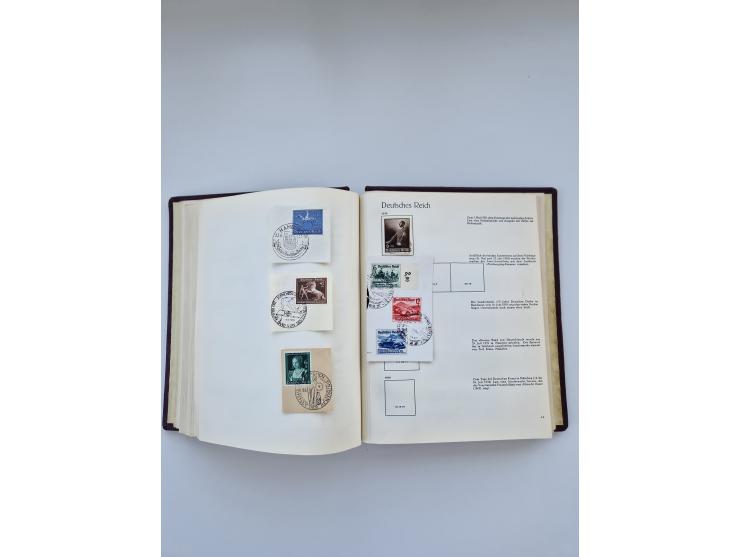 1849/1989, meist gestempelte und teils ungebrauchte Sammlung in sieben “Sprechendes Behrens” Alben, ab Altdeutschland, Koloni