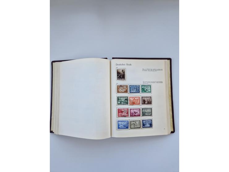 1849/1989, meist gestempelte und teils ungebrauchte Sammlung in sieben “Sprechendes Behrens” Alben, ab Altdeutschland, Koloni