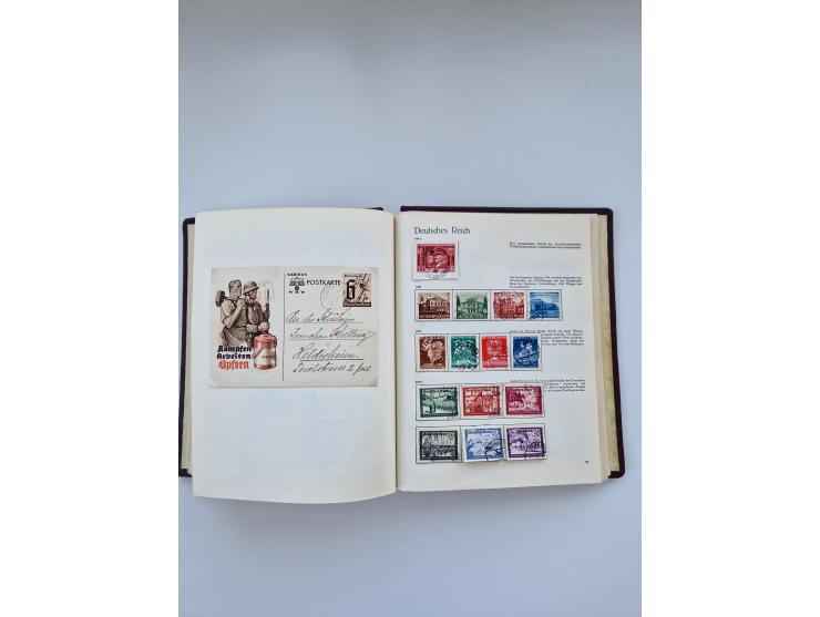 1849/1989, meist gestempelte und teils ungebrauchte Sammlung in sieben “Sprechendes Behrens” Alben, ab Altdeutschland, Koloni