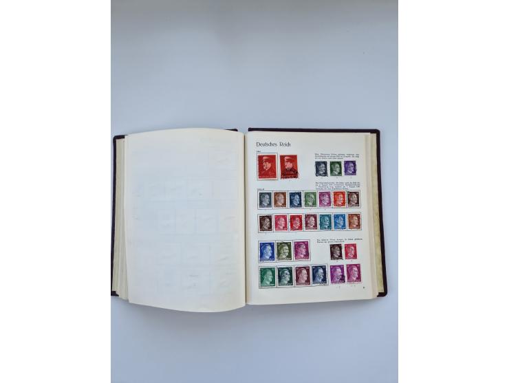 1849/1989, meist gestempelte und teils ungebrauchte Sammlung in sieben “Sprechendes Behrens” Alben, ab Altdeutschland, Koloni