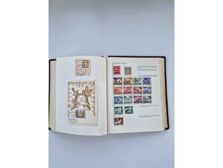 1849/1989, meist gestempelte und teils ungebrauchte Sammlung in sieben “Sprechendes Behrens” Alben, ab Altdeutschland, Koloni