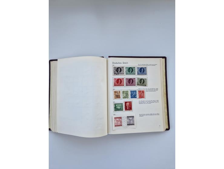 1849/1989, meist gestempelte und teils ungebrauchte Sammlung in sieben “Sprechendes Behrens” Alben, ab Altdeutschland, Koloni