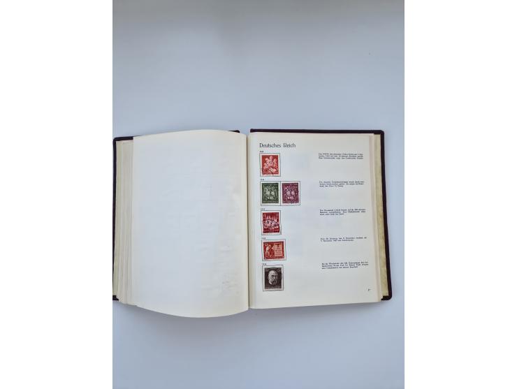 1849/1989, meist gestempelte und teils ungebrauchte Sammlung in sieben “Sprechendes Behrens” Alben, ab Altdeutschland, Koloni