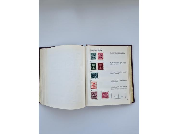 1849/1989, meist gestempelte und teils ungebrauchte Sammlung in sieben “Sprechendes Behrens” Alben, ab Altdeutschland, Koloni