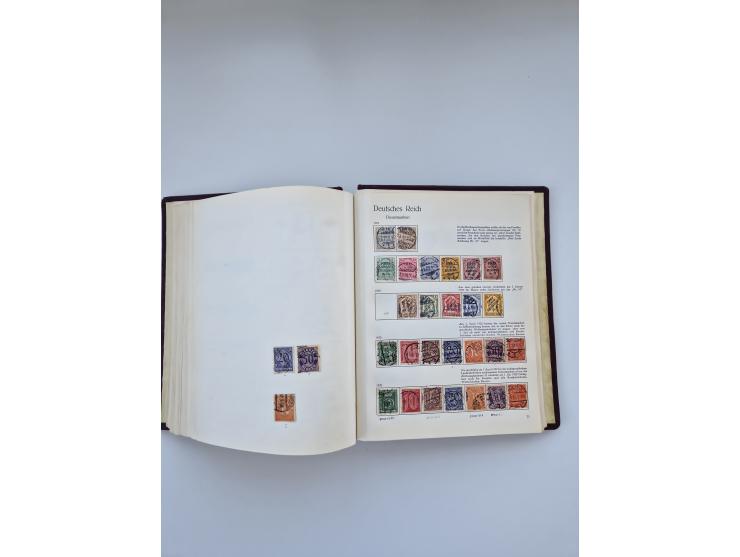 1849/1989, meist gestempelte und teils ungebrauchte Sammlung in sieben “Sprechendes Behrens” Alben, ab Altdeutschland, Koloni