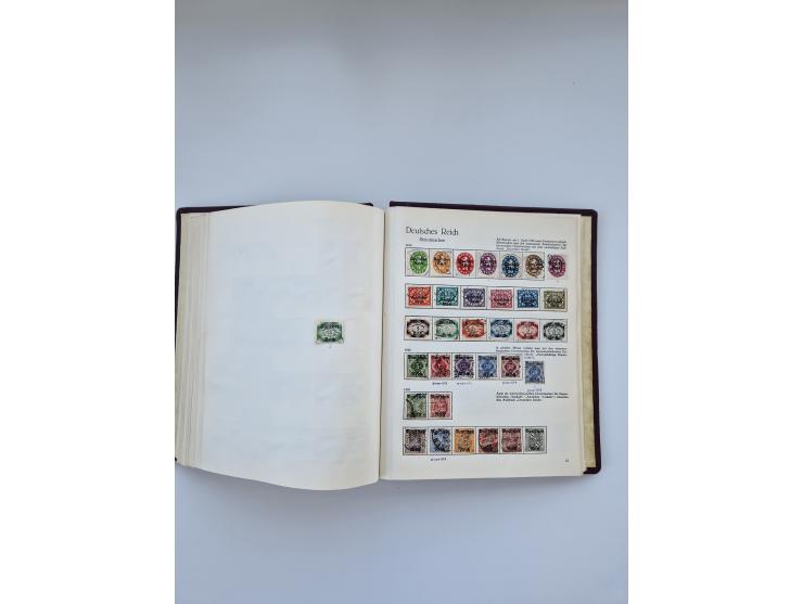 1849/1989, meist gestempelte und teils ungebrauchte Sammlung in sieben “Sprechendes Behrens” Alben, ab Altdeutschland, Koloni