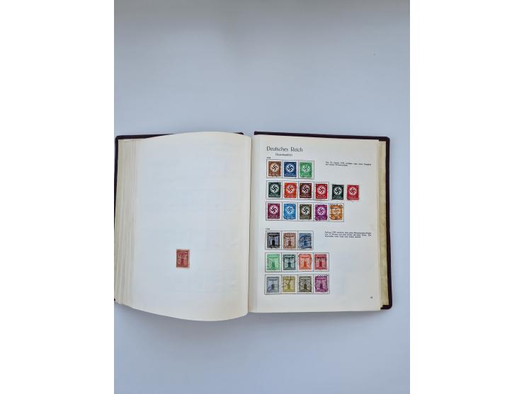 1849/1989, meist gestempelte und teils ungebrauchte Sammlung in sieben “Sprechendes Behrens” Alben, ab Altdeutschland, Koloni