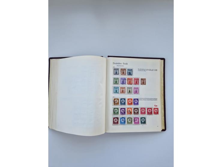 1849/1989, meist gestempelte und teils ungebrauchte Sammlung in sieben “Sprechendes Behrens” Alben, ab Altdeutschland, Koloni