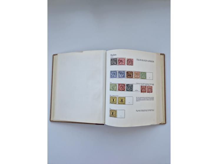 1849/1989, meist gestempelte und teils ungebrauchte Sammlung in sieben “Sprechendes Behrens” Alben, ab Altdeutschland, Koloni