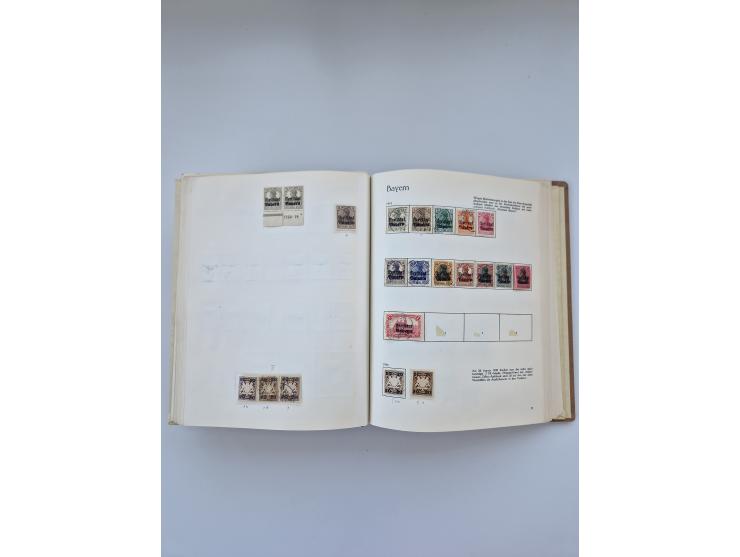 1849/1989, meist gestempelte und teils ungebrauchte Sammlung in sieben “Sprechendes Behrens” Alben, ab Altdeutschland, Koloni