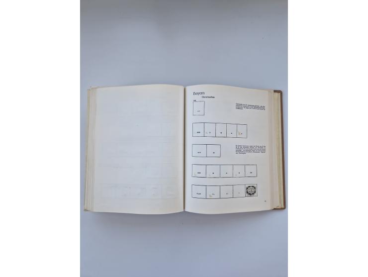 1849/1989, meist gestempelte und teils ungebrauchte Sammlung in sieben “Sprechendes Behrens” Alben, ab Altdeutschland, Koloni