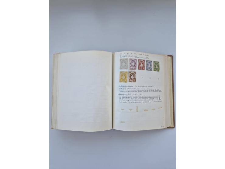 1849/1989, meist gestempelte und teils ungebrauchte Sammlung in sieben “Sprechendes Behrens” Alben, ab Altdeutschland, Koloni