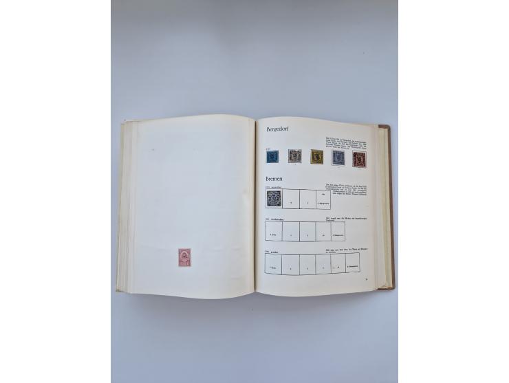 1849/1989, meist gestempelte und teils ungebrauchte Sammlung in sieben “Sprechendes Behrens” Alben, ab Altdeutschland, Koloni