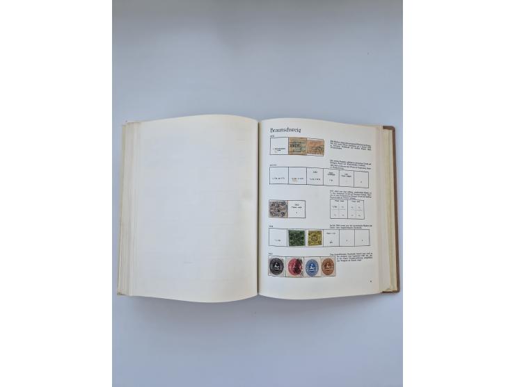 1849/1989, meist gestempelte und teils ungebrauchte Sammlung in sieben “Sprechendes Behrens” Alben, ab Altdeutschland, Koloni