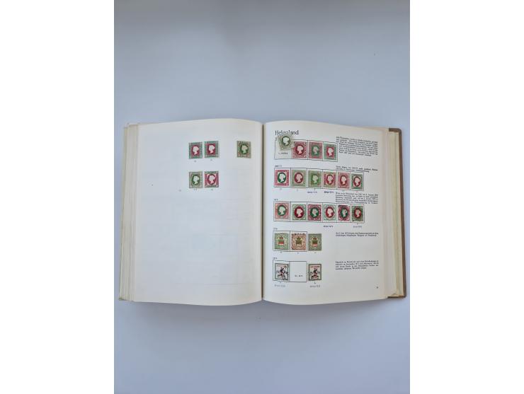 1849/1989, meist gestempelte und teils ungebrauchte Sammlung in sieben “Sprechendes Behrens” Alben, ab Altdeutschland, Koloni