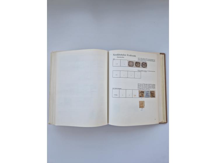 1849/1989, meist gestempelte und teils ungebrauchte Sammlung in sieben “Sprechendes Behrens” Alben, ab Altdeutschland, Koloni