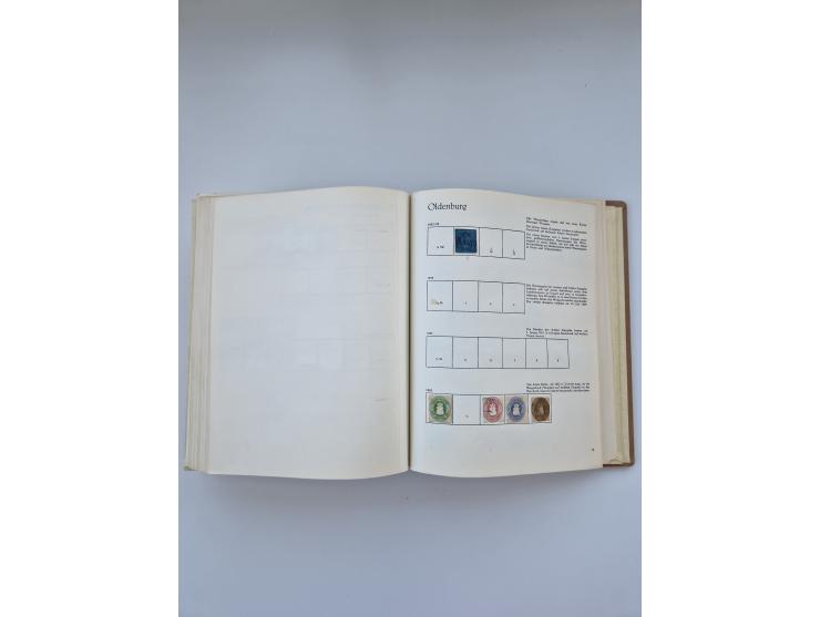1849/1989, meist gestempelte und teils ungebrauchte Sammlung in sieben “Sprechendes Behrens” Alben, ab Altdeutschland, Koloni