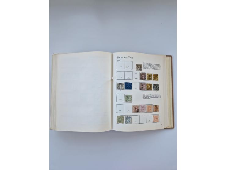 1849/1989, meist gestempelte und teils ungebrauchte Sammlung in sieben “Sprechendes Behrens” Alben, ab Altdeutschland, Koloni