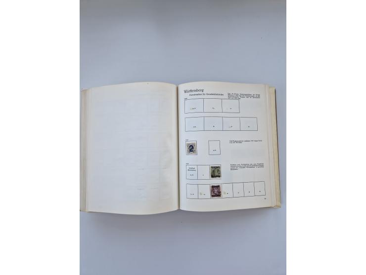 1849/1989, meist gestempelte und teils ungebrauchte Sammlung in sieben “Sprechendes Behrens” Alben, ab Altdeutschland, Koloni