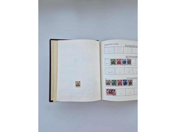 1849/1989, meist gestempelte und teils ungebrauchte Sammlung in sieben “Sprechendes Behrens” Alben, ab Altdeutschland, Koloni