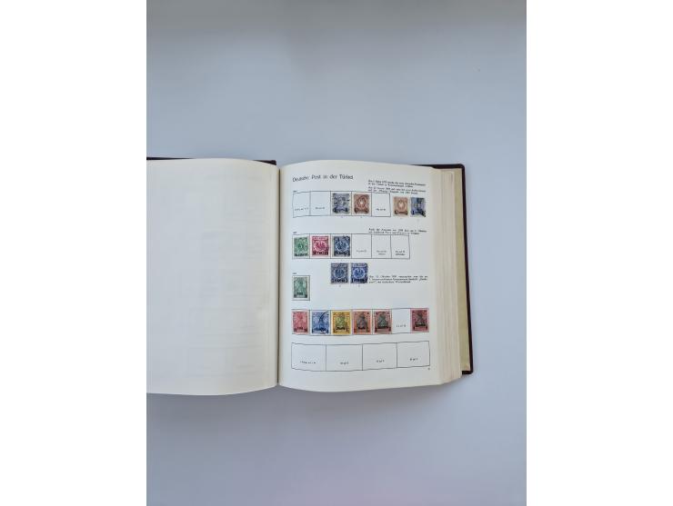 1849/1989, meist gestempelte und teils ungebrauchte Sammlung in sieben “Sprechendes Behrens” Alben, ab Altdeutschland, Koloni