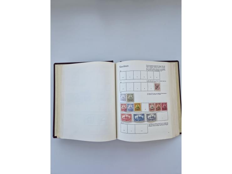 1849/1989, meist gestempelte und teils ungebrauchte Sammlung in sieben “Sprechendes Behrens” Alben, ab Altdeutschland, Koloni