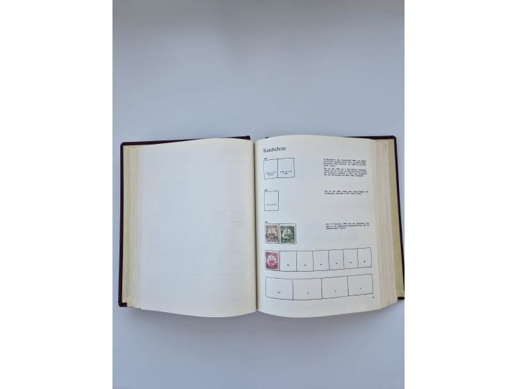 1849/1989, meist gestempelte und teils ungebrauchte Sammlung in sieben “Sprechendes Behrens” Alben, ab Altdeutschland, Koloni