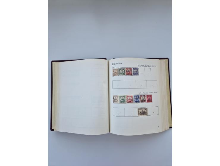 1849/1989, meist gestempelte und teils ungebrauchte Sammlung in sieben “Sprechendes Behrens” Alben, ab Altdeutschland, Koloni