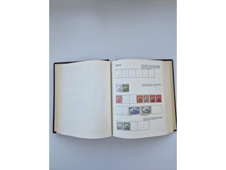 1849/1989, meist gestempelte und teils ungebrauchte Sammlung in sieben “Sprechendes Behrens” Alben, ab Altdeutschland, Koloni