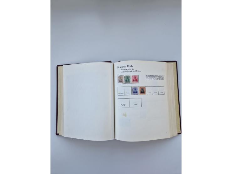 1849/1989, meist gestempelte und teils ungebrauchte Sammlung in sieben “Sprechendes Behrens” Alben, ab Altdeutschland, Koloni