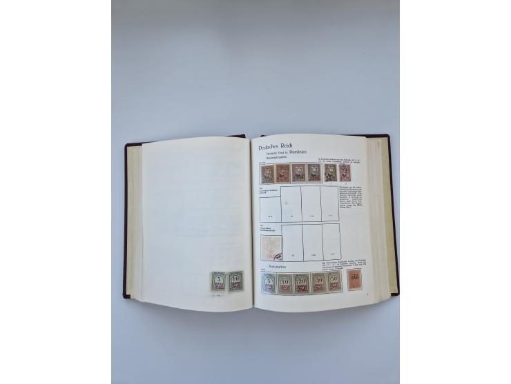 1849/1989, meist gestempelte und teils ungebrauchte Sammlung in sieben “Sprechendes Behrens” Alben, ab Altdeutschland, Koloni