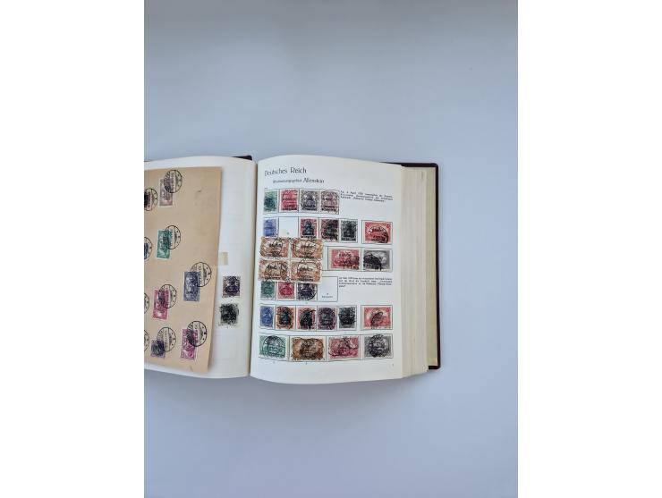 1849/1989, meist gestempelte und teils ungebrauchte Sammlung in sieben “Sprechendes Behrens” Alben, ab Altdeutschland, Koloni