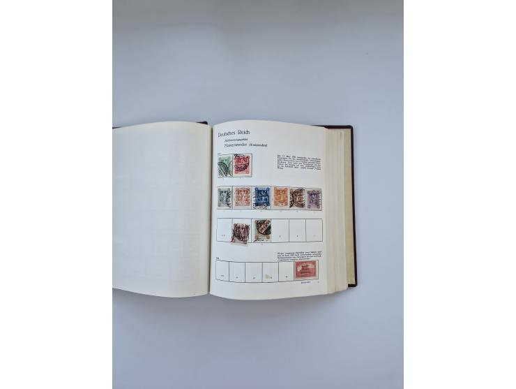 1849/1989, meist gestempelte und teils ungebrauchte Sammlung in sieben “Sprechendes Behrens” Alben, ab Altdeutschland, Koloni