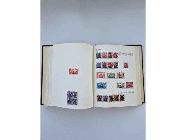 1849/1989, meist gestempelte und teils ungebrauchte Sammlung in sieben “Sprechendes Behrens” Alben, ab Altdeutschland, Koloni