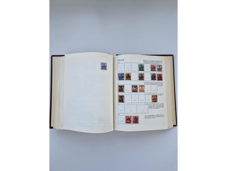 1849/1989, meist gestempelte und teils ungebrauchte Sammlung in sieben “Sprechendes Behrens” Alben, ab Altdeutschland, Koloni