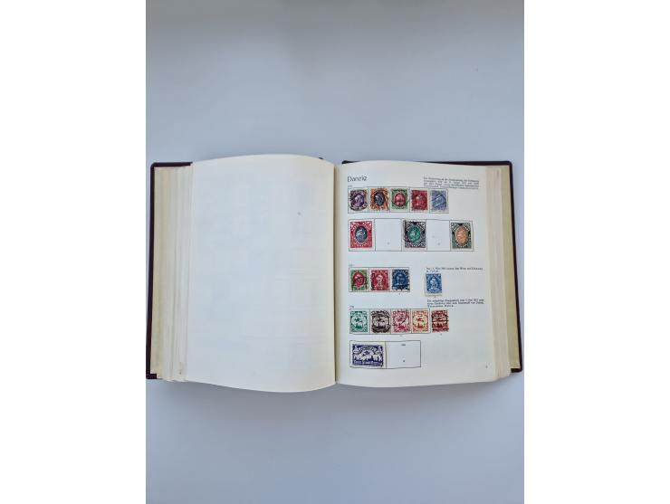 1849/1989, meist gestempelte und teils ungebrauchte Sammlung in sieben “Sprechendes Behrens” Alben, ab Altdeutschland, Koloni