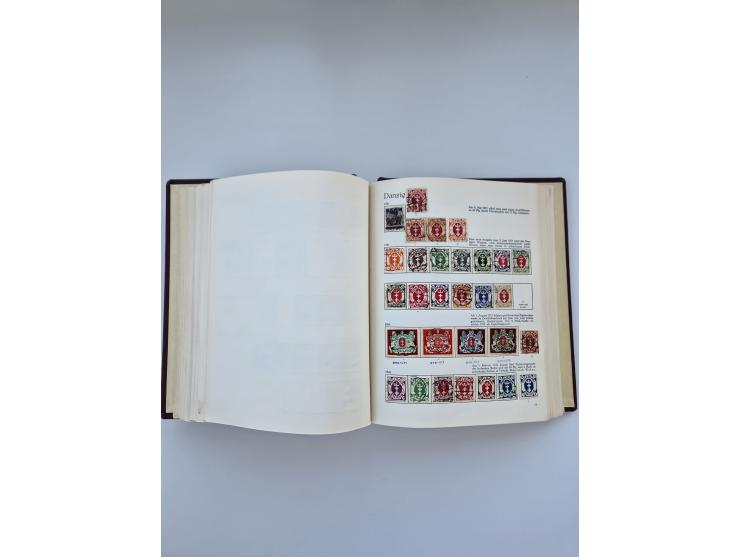 1849/1989, meist gestempelte und teils ungebrauchte Sammlung in sieben “Sprechendes Behrens” Alben, ab Altdeutschland, Koloni