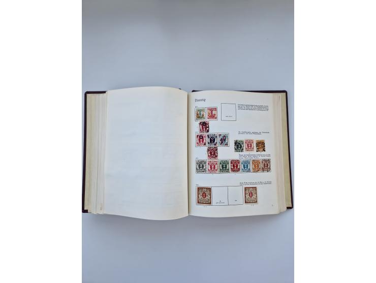 1849/1989, meist gestempelte und teils ungebrauchte Sammlung in sieben “Sprechendes Behrens” Alben, ab Altdeutschland, Koloni