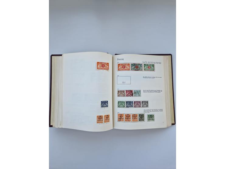 1849/1989, meist gestempelte und teils ungebrauchte Sammlung in sieben “Sprechendes Behrens” Alben, ab Altdeutschland, Koloni