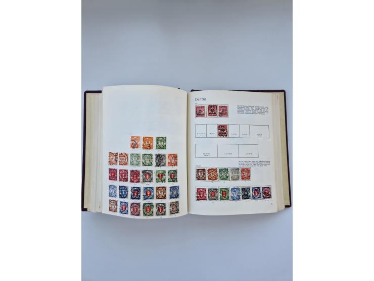 1849/1989, meist gestempelte und teils ungebrauchte Sammlung in sieben “Sprechendes Behrens” Alben, ab Altdeutschland, Koloni