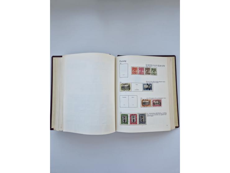 1849/1989, meist gestempelte und teils ungebrauchte Sammlung in sieben “Sprechendes Behrens” Alben, ab Altdeutschland, Koloni