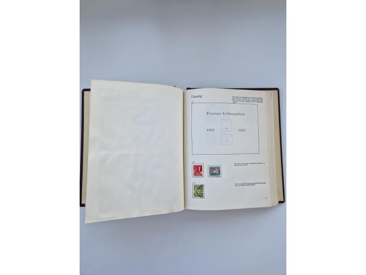 1849/1989, meist gestempelte und teils ungebrauchte Sammlung in sieben “Sprechendes Behrens” Alben, ab Altdeutschland, Koloni