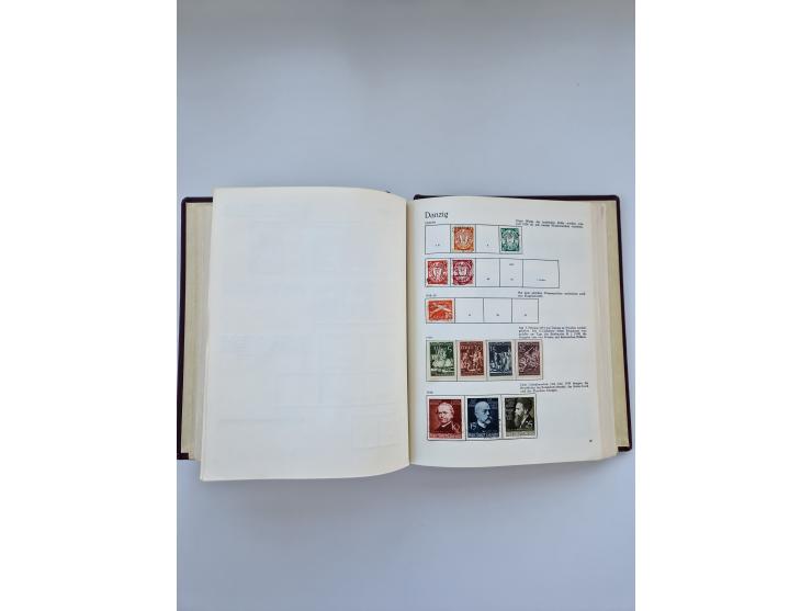 1849/1989, meist gestempelte und teils ungebrauchte Sammlung in sieben “Sprechendes Behrens” Alben, ab Altdeutschland, Koloni