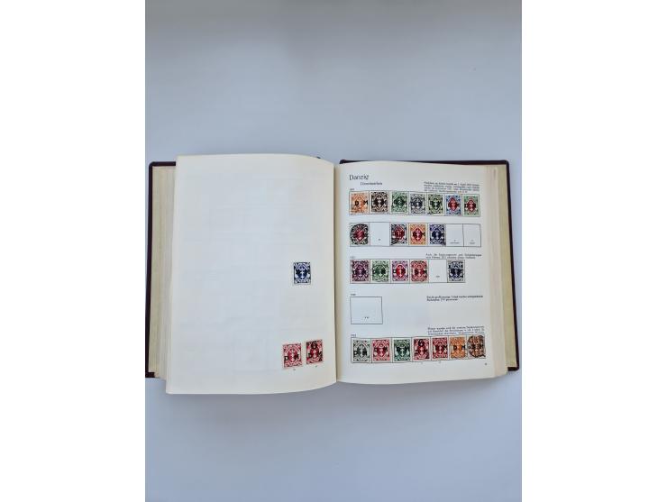 1849/1989, meist gestempelte und teils ungebrauchte Sammlung in sieben “Sprechendes Behrens” Alben, ab Altdeutschland, Koloni