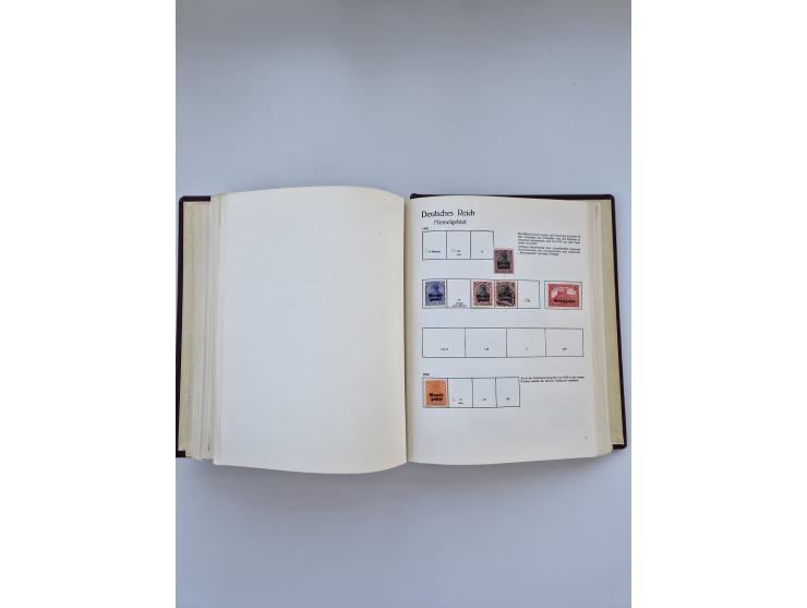 1849/1989, meist gestempelte und teils ungebrauchte Sammlung in sieben “Sprechendes Behrens” Alben, ab Altdeutschland, Koloni