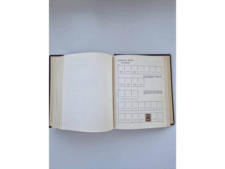 1849/1989, meist gestempelte und teils ungebrauchte Sammlung in sieben “Sprechendes Behrens” Alben, ab Altdeutschland, Koloni