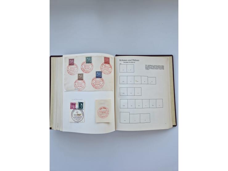 1849/1989, meist gestempelte und teils ungebrauchte Sammlung in sieben “Sprechendes Behrens” Alben, ab Altdeutschland, Koloni