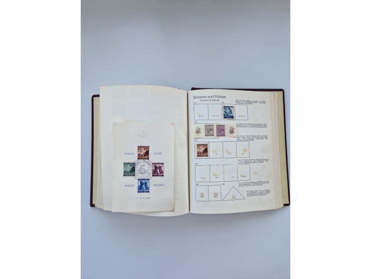 1849/1989, meist gestempelte und teils ungebrauchte Sammlung in sieben “Sprechendes Behrens” Alben, ab Altdeutschland, Koloni