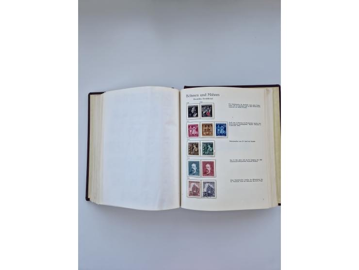 1849/1989, meist gestempelte und teils ungebrauchte Sammlung in sieben “Sprechendes Behrens” Alben, ab Altdeutschland, Koloni